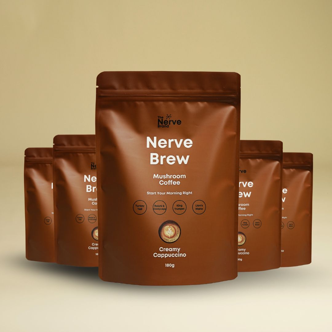 π Nerve Brew Mushroom Coffee (100% off)