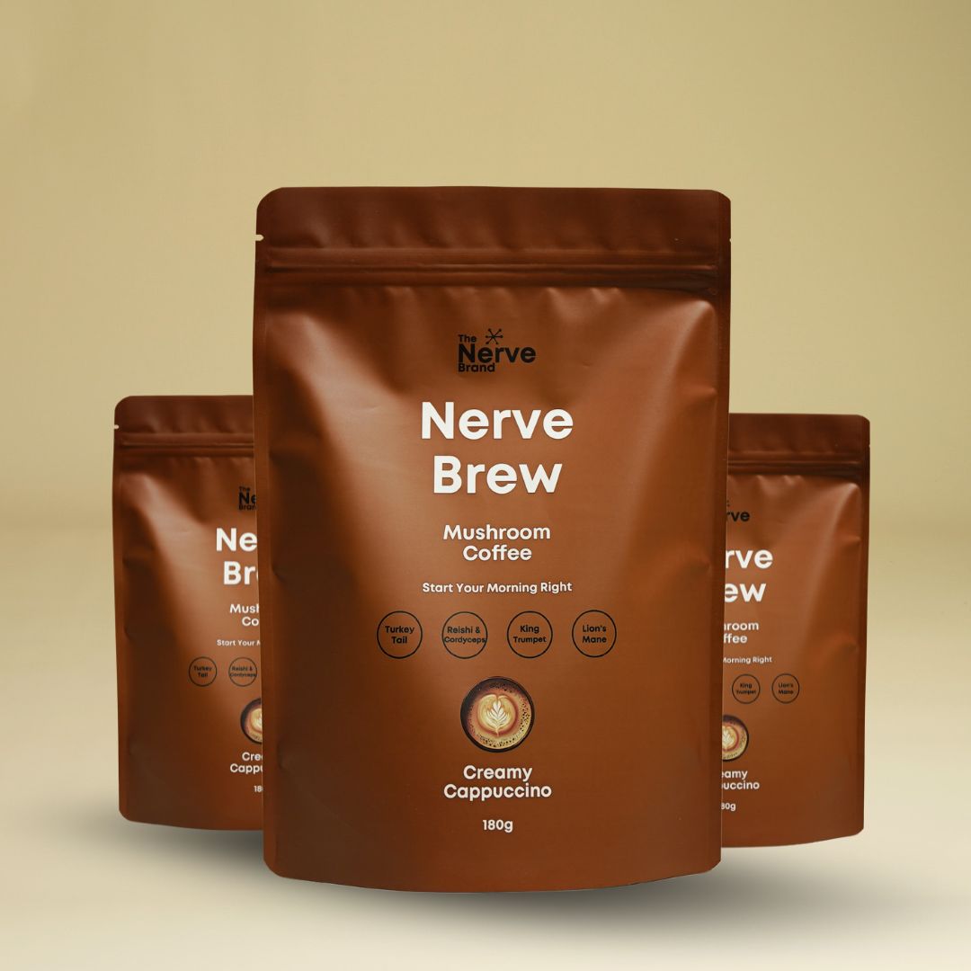 π Nerve Brew Mushroom Coffee (100% off)